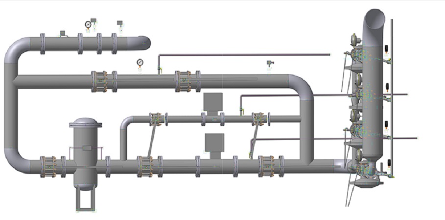 Пункт учета расхода газа ПУРГ-0250 Установки газорегуляторные